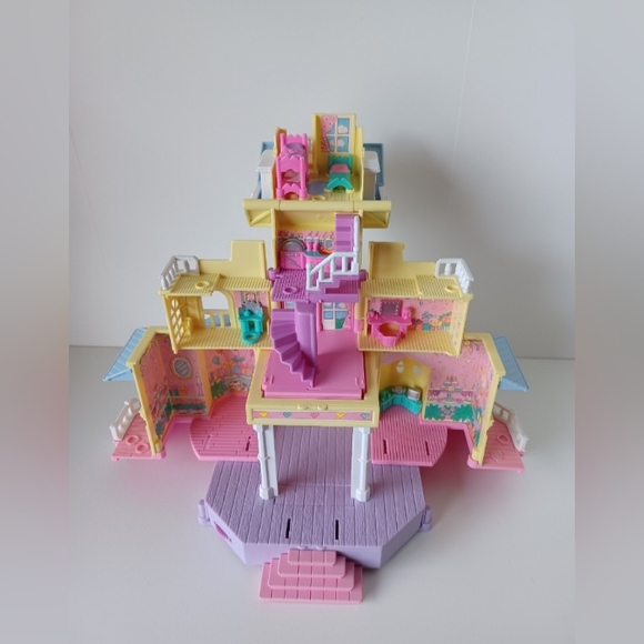 Vintage 1995 Bluebird Polly Pocket Yellow Clubhouse - Picture 6 of 7